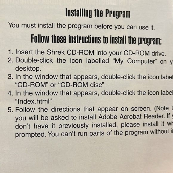 🌻 HP 🎉 Shrek electronic storybook collection - Picture 4 of 6